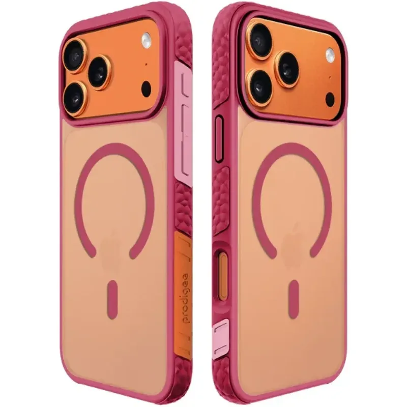 Θήκη iPhone 17 Pro Prodigee Jogger Ανθεκτική Ημιδιάφανη με MagSafe - Sorbet (IPH17P-6.3-JGR-SRB)