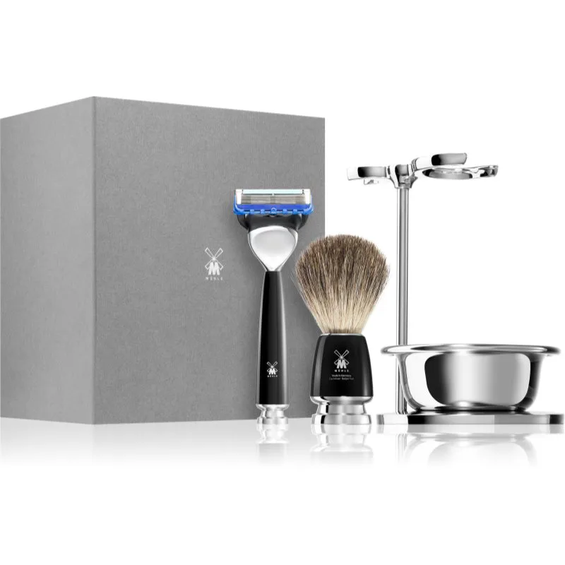 Mühle RYTMO Black Pure Badger Fusion σετ ξυρίσματος 1 τμχ