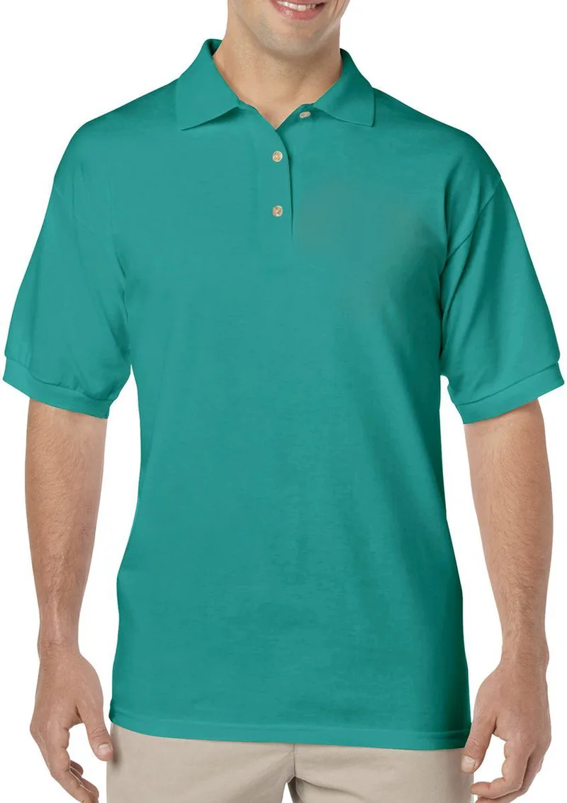 Gildan Mens DryBlend Jersey Polo Gildan 8800 Jade Dome