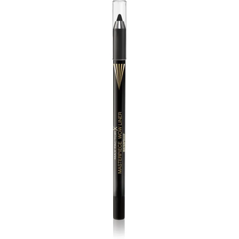 Max Factor Masterpiece Wow Liner Waterproof αδιάβροχο μολύβι για τα μάτια απόχρωση 300 Midnight Black 1.2 γρ