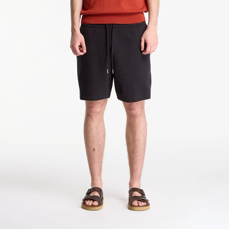 Σορτς Calvin Klein Jeans Hd Cotton Waffle Short Black XL