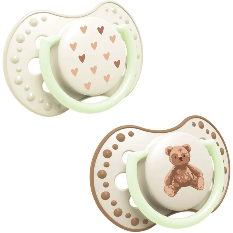 LOVI Teddy Love πιπίλα 18m+ 2 τμχ