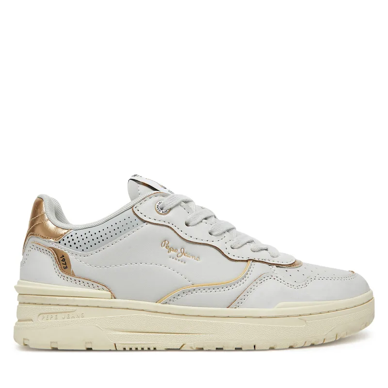 Αθλητικά Pepe Jeans Chester Distress W PLS00033 Λευκό
