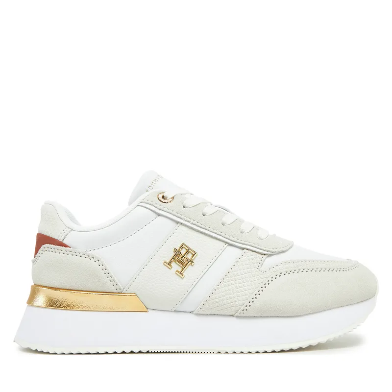 Αθλητικά Tommy Hilfiger Th Fashion Runner FW0FW08475 Λευκό