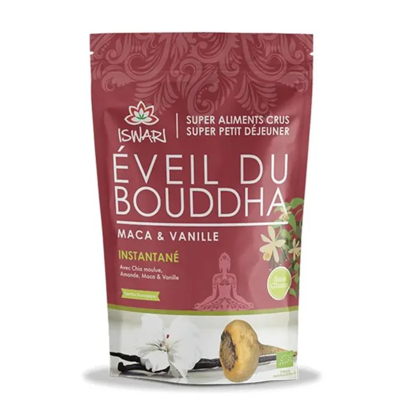 Iswari Awakening of the Buddha Maca Vanilla Super Eco Breakfast 360g