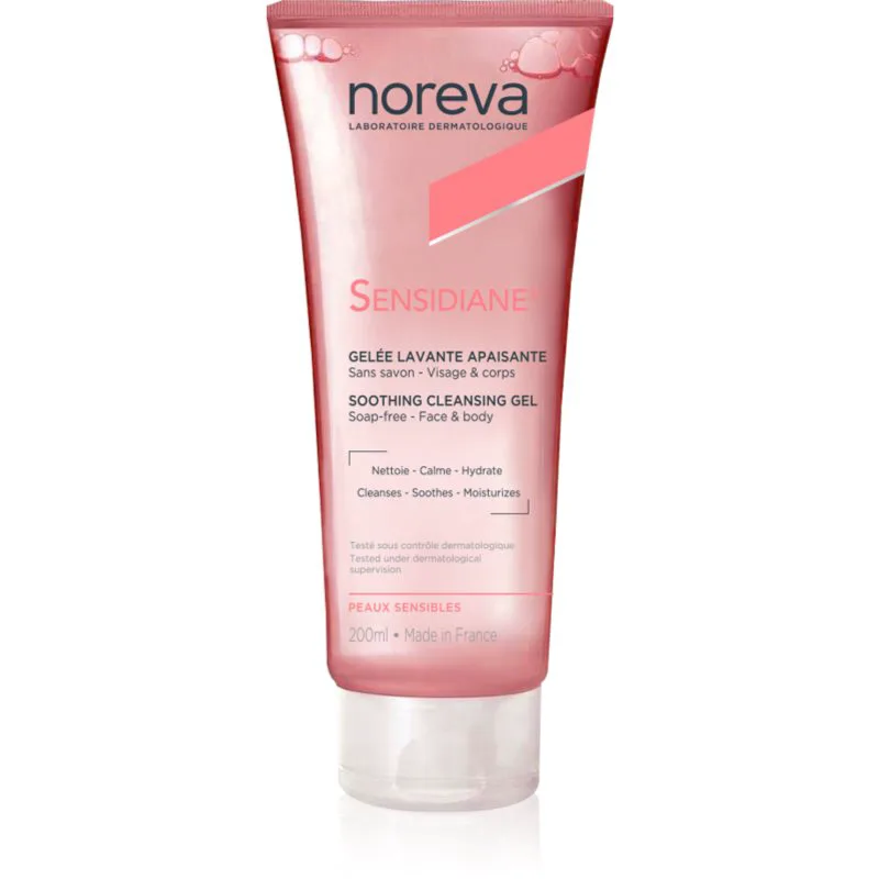 Noreva Sensidiane Soothing Cleansing Gel καταπραϋντικό καθαριστικό τζελ 200 ml