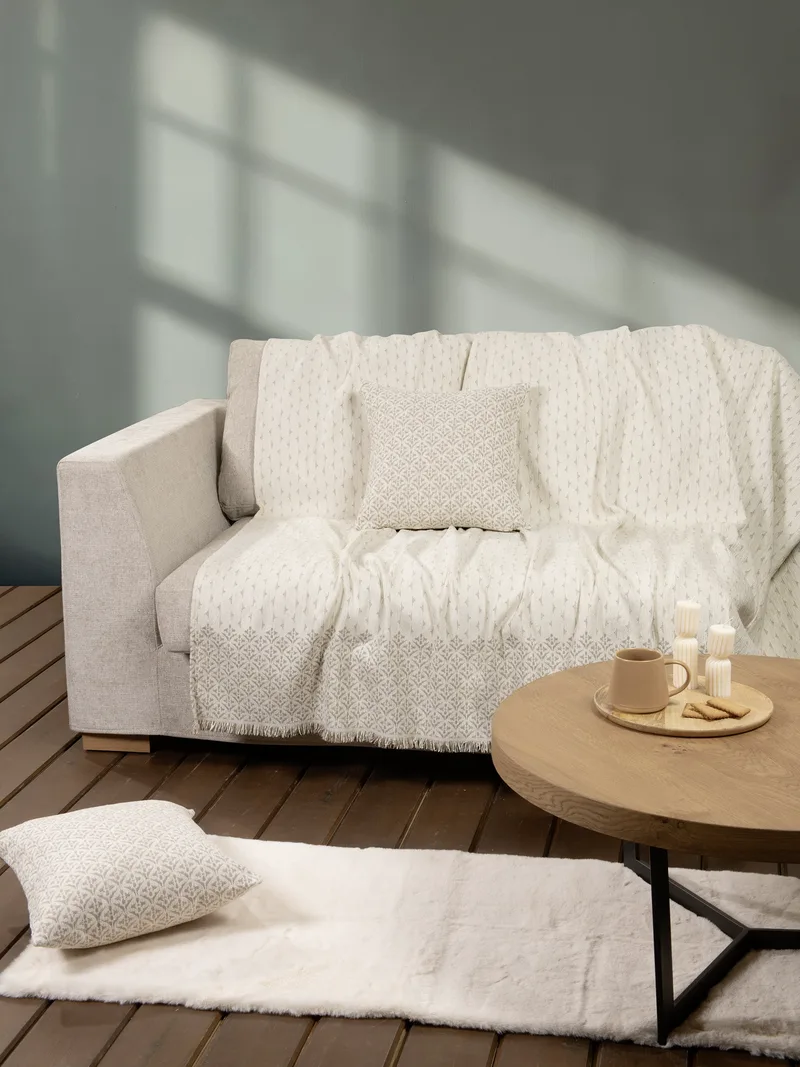 Ριχτάρι Διθέσιου Nima Roselle Ivory 180x240