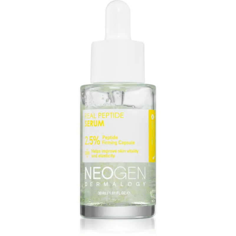 Neogen Dermalogy Real Peptide Serum αντιρυτιδικός και ενυδατικός ορός για αύξηση της ελαστικότητας της επιδερμίδας 30 ml