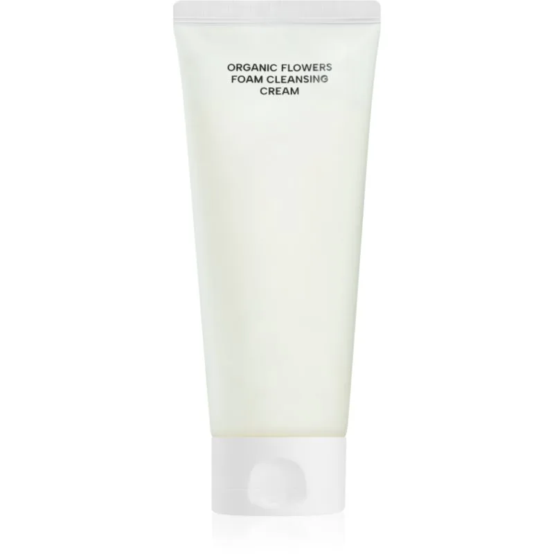 WHAMISA Organic Flowers Foam Cleansing Cream καθαριστική αφρώδης κρέμα για βαθύ καθαρισμό 150 ml