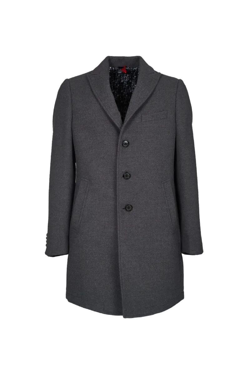 SSEINSE Παλτό Cappotto - GREY-CP19SS-UNKNOWN