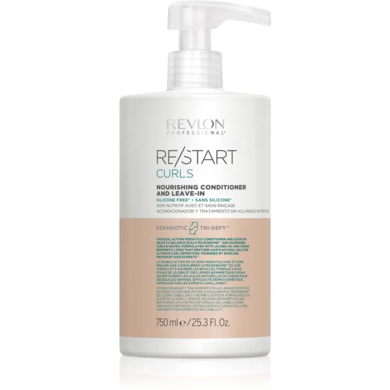 Revlon Professional Re/Start Curls Κοντίσιονερ για υφή στα μαλλιά για σπαστά και σγουρά μαλλιά 750 ml