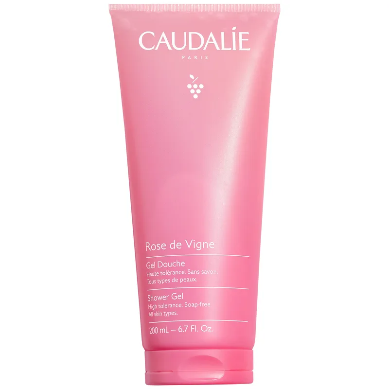 Caudalie Rose De Vigne Shower Gel Ενυδατικό Απαλό Αφρόλουτρο με Διακριτικό Άρωμα Τριαντάφυλλο 200ml