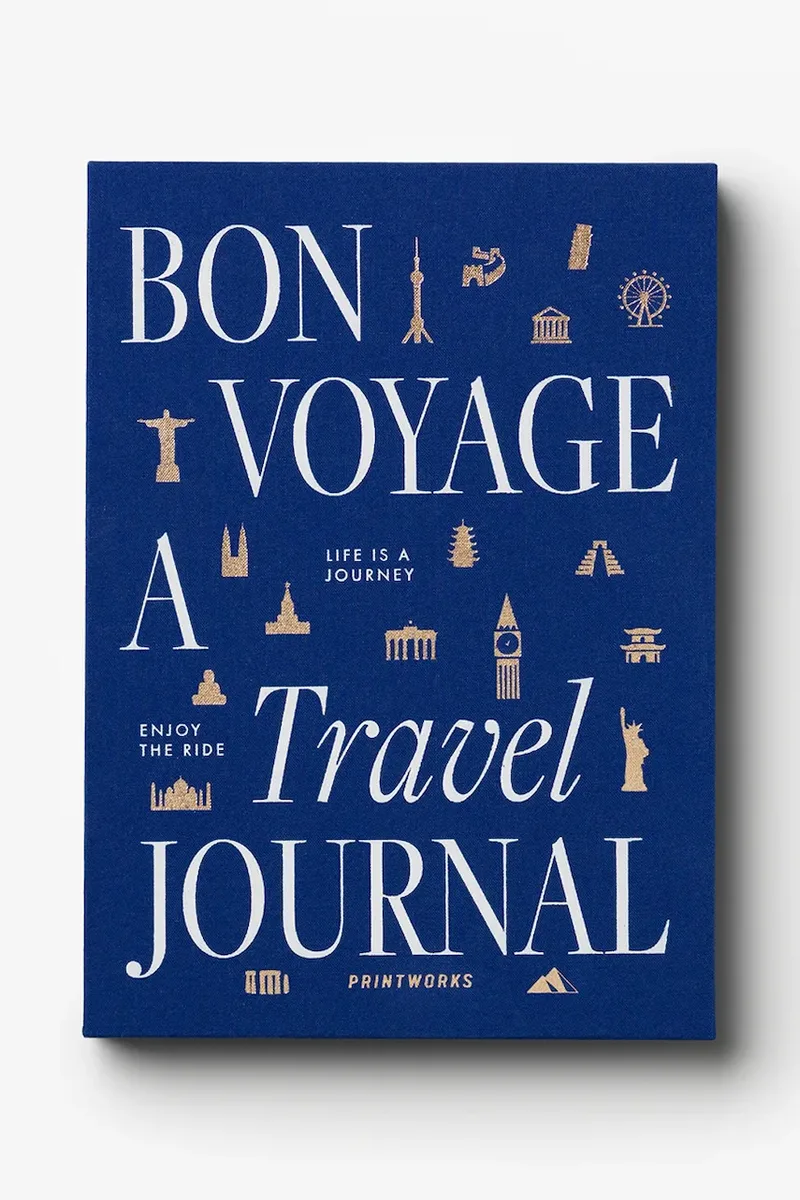 Ημερολόγιο ταξιδιού Printworks Bon Voyage 25 × 18 × 2 cm