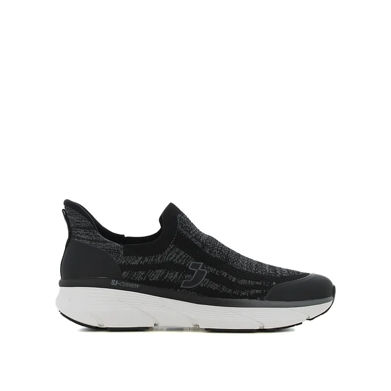 Μαύρο ανδρικό slip-on sneaker