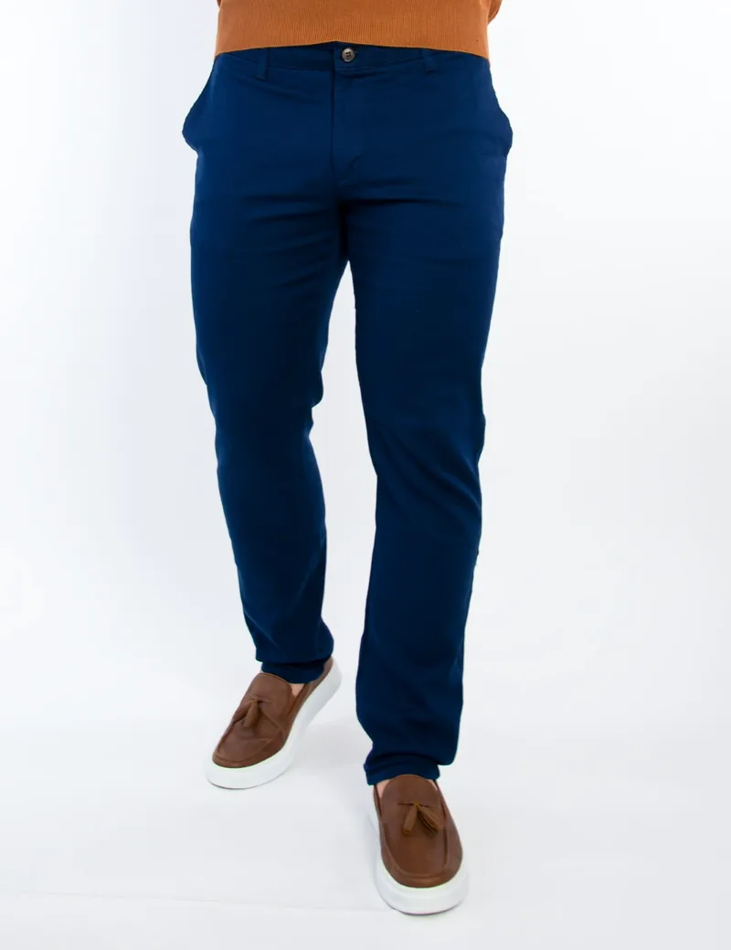 Ben Tailor ανδρικό ρουά υφασμάτινο Chinos παντελόνι 0178B