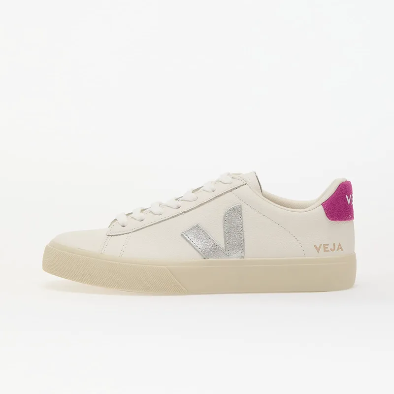 Sneakers Veja W Campo Leather Whi_Silver_Ultraviolet EUR 40
