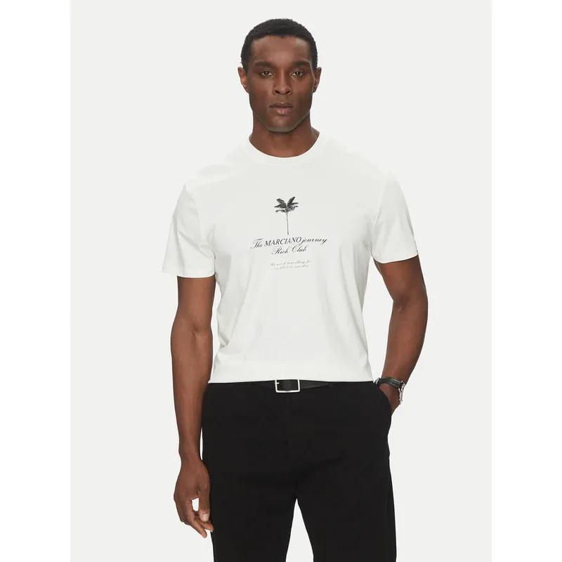 Marciano Guess T-Shirt 5GHI09 6323A Λευκό Regular Fit