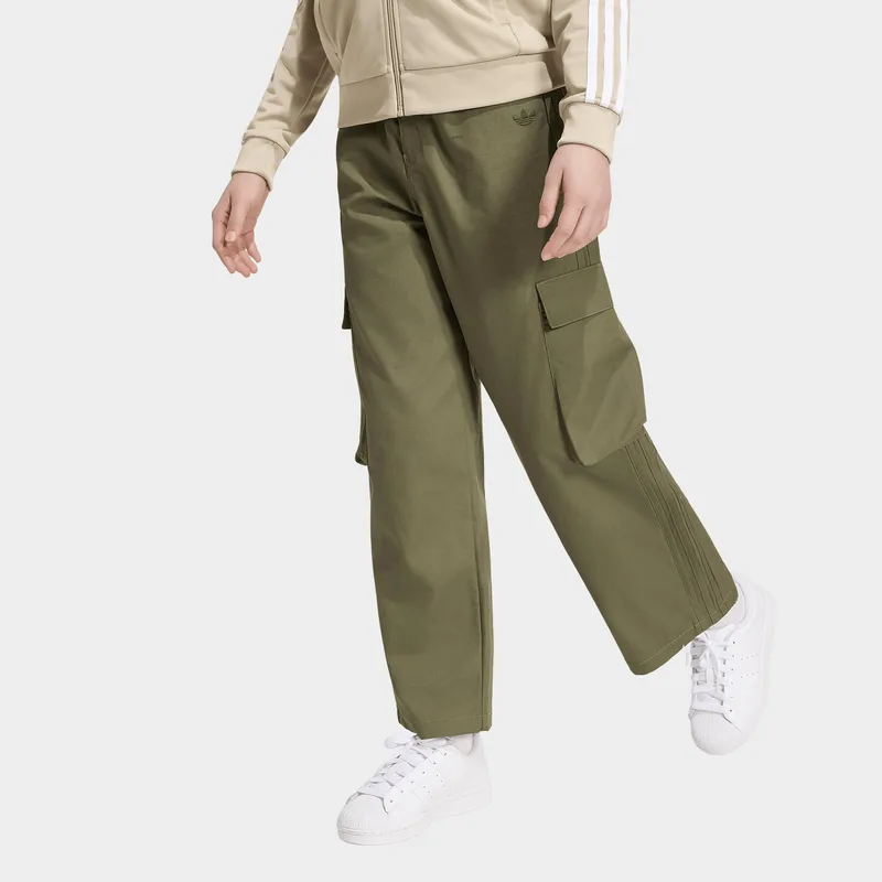 adidas Originals K Oversized Ripstop Cargo Pants (9000288340_66178)