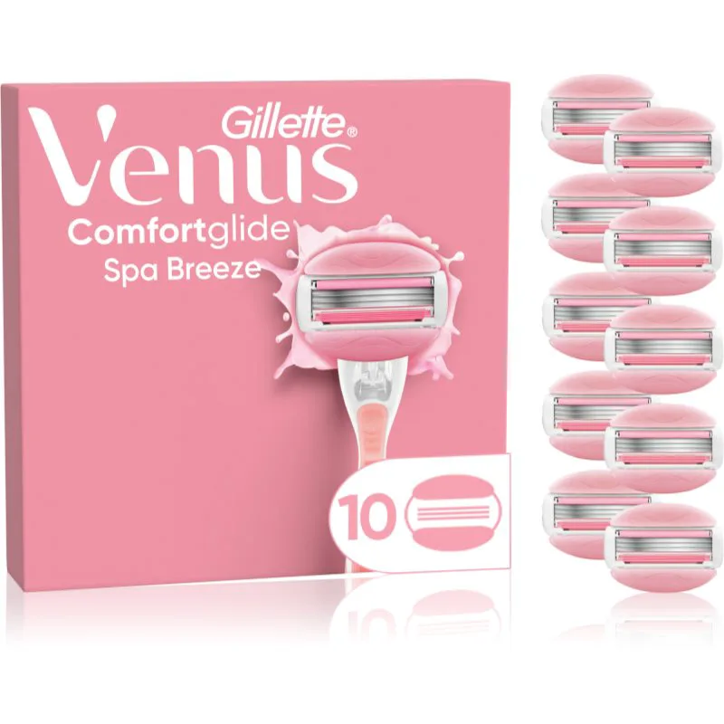 Gillette Venus ComfortGlide Spa Breeze ανταλλακτικές λεπίδες 10 τμχ