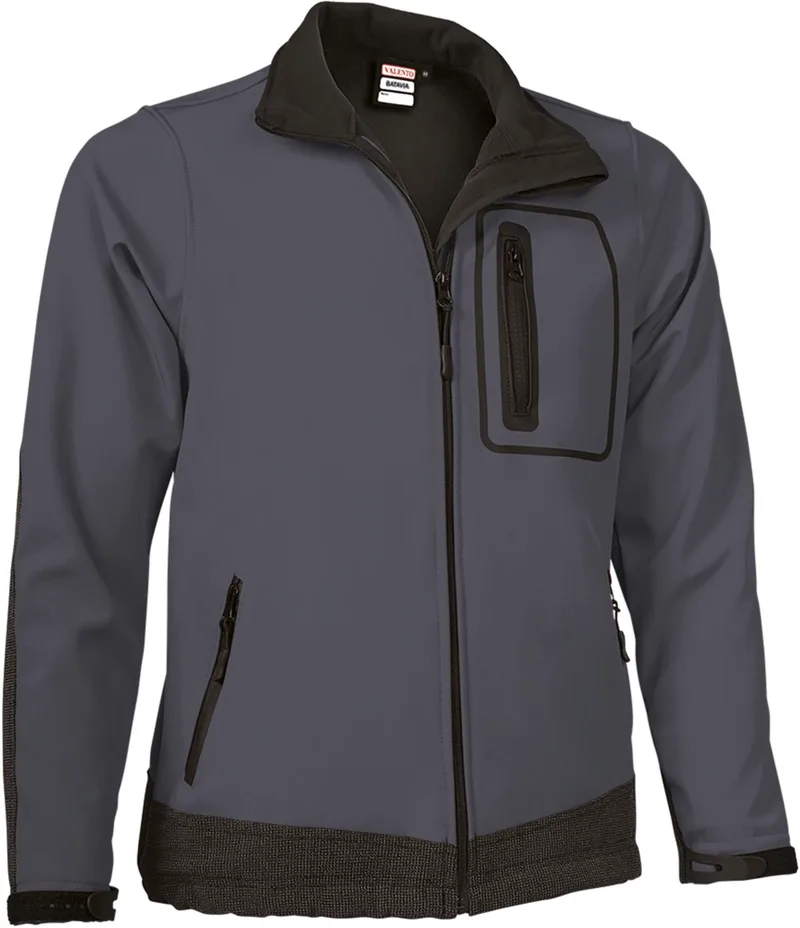 Μπουφάν Softshell BATAVIA Valento CQVABATGN_kids Charcoal Grey-Black
