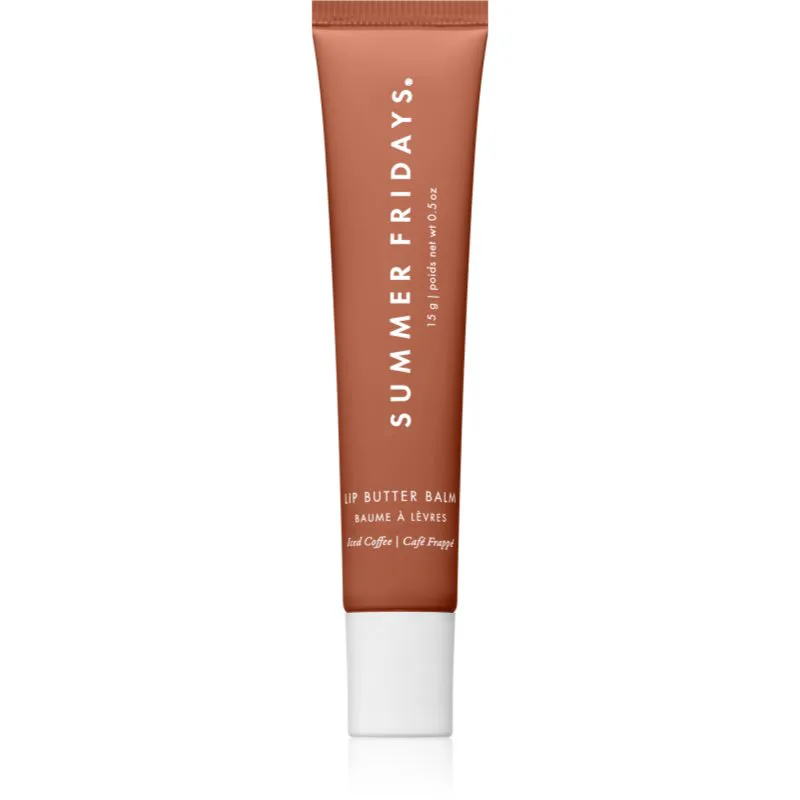 Summer Fridays Lip Butter Balm ενυδατικό βάλσαμο για τα χείλη απόχρωση Iced Coffee 15 γρ