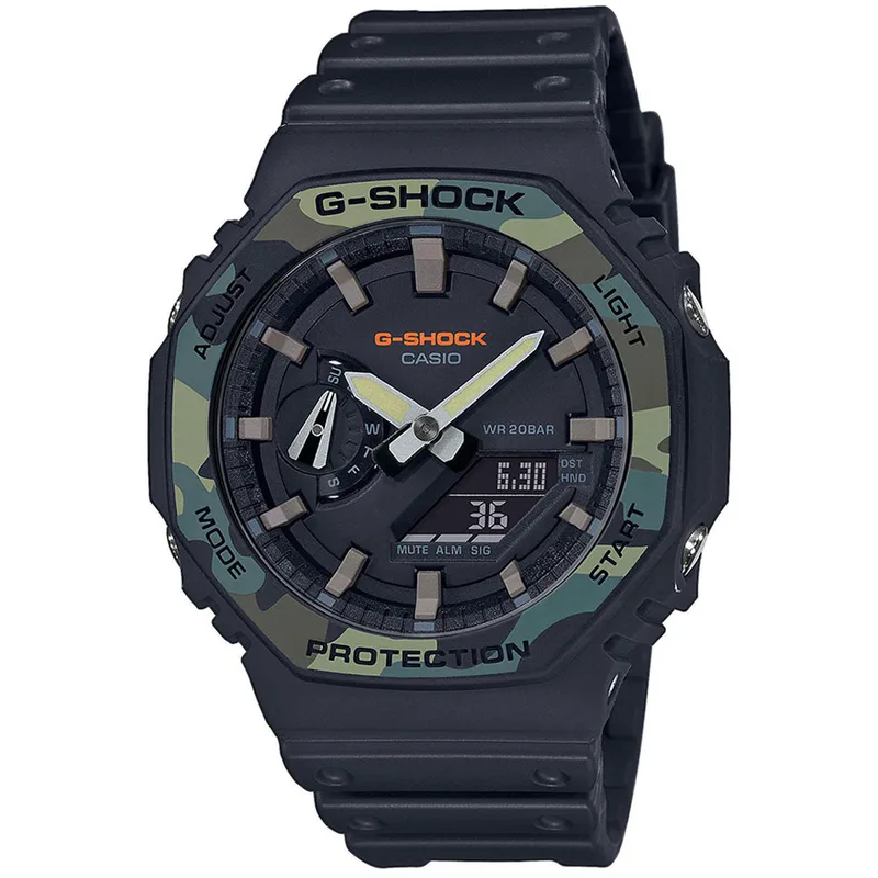 CASIO G-SHOCK Blue Rubber Strap GA-2100SU-1AER