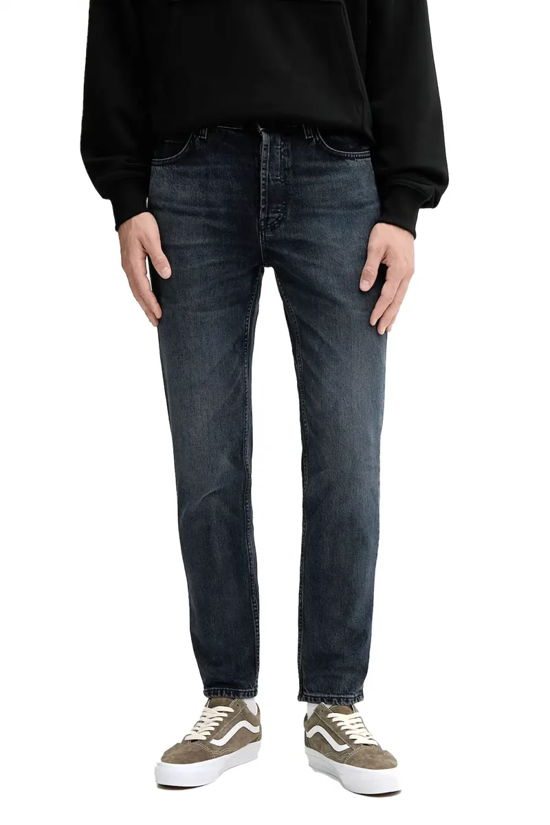 HUGO ΠΑΝΤΕΛΟΝΙ JEANS 634 TAPERED ΣΚΟΥΡΟ ΜΠΛΕ