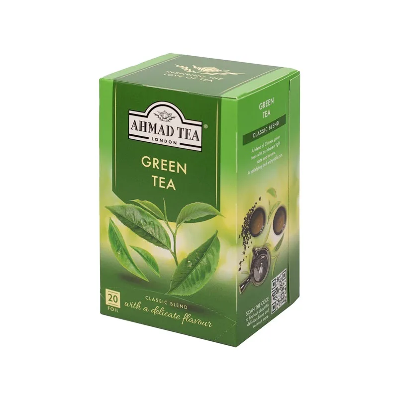 Ahmad Tea Green Tea πράσινο τσάι - 20 φακελάκια
