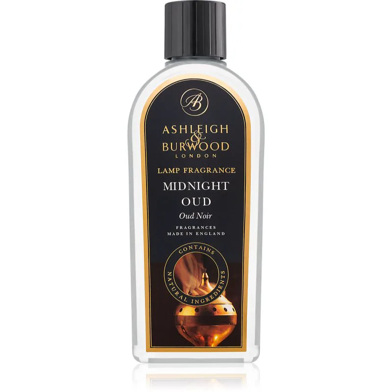 Ashleigh & Burwood London Lamp Fragrance Midnight Oud ανταλλακτικό καταλυτικού λαμπτήρα 500 ml