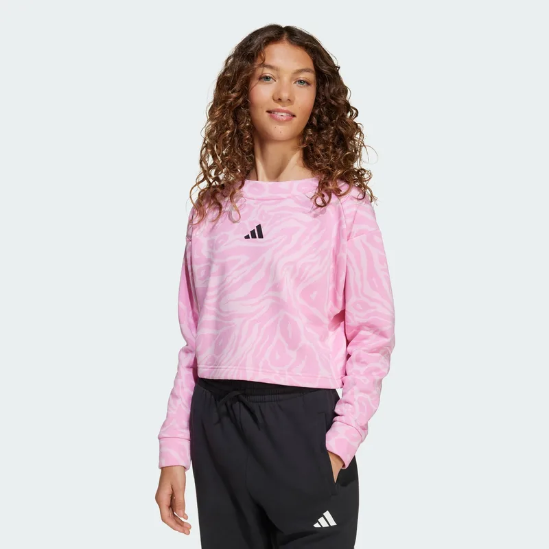adidas Sportswear All Over Print Παιδικό Φούτερ (9000236394_87557)