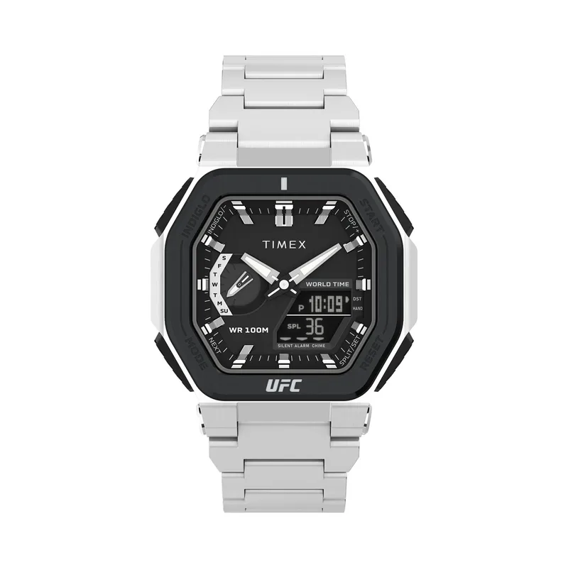 Ρολόι Timex UFC Colossus TW2V84600 Ασημί