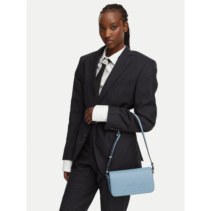 Τσάντα KARL LAGERFELD B2W30222 Μπλε