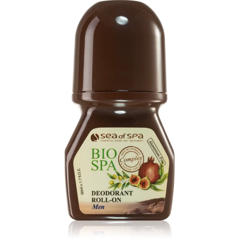 Sea of Spa Bio Spa αποσμητικό ρολλ-ον χωρίς άλατα αλουμινίου για άντρες 50 ml