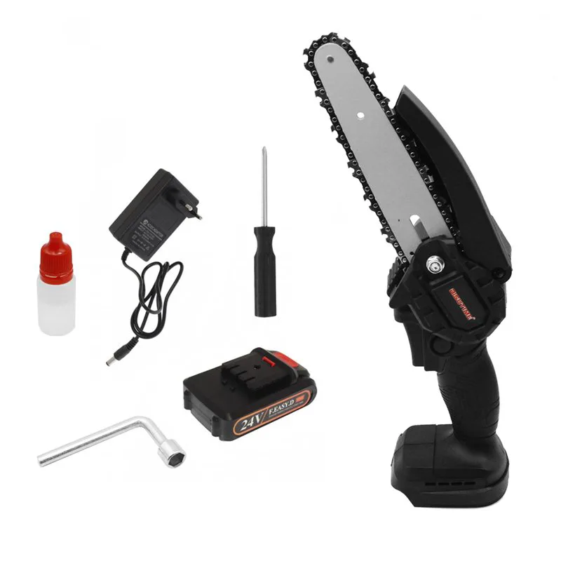 HL 18668-4 Κλαδευτικό Αλυσοπρίονο Μπαταρίας 24V 1kg με Λάμα 20cm