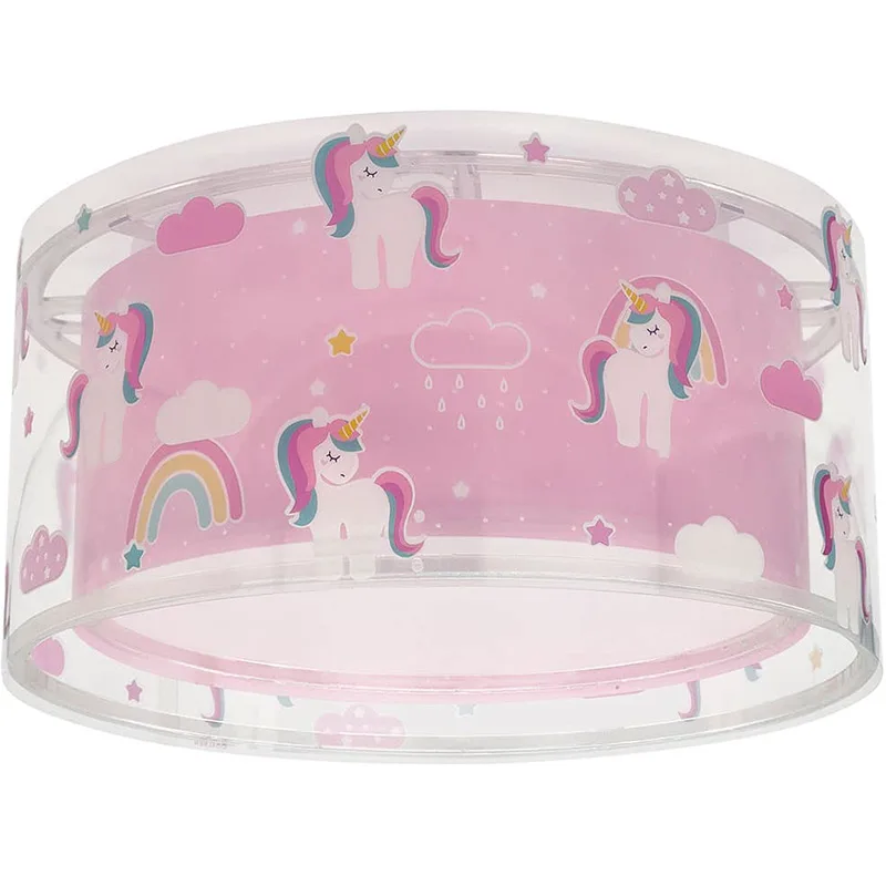 Παιδικό Φωτιστικό Πλαφονιέρα Ango 41596 Unicorns