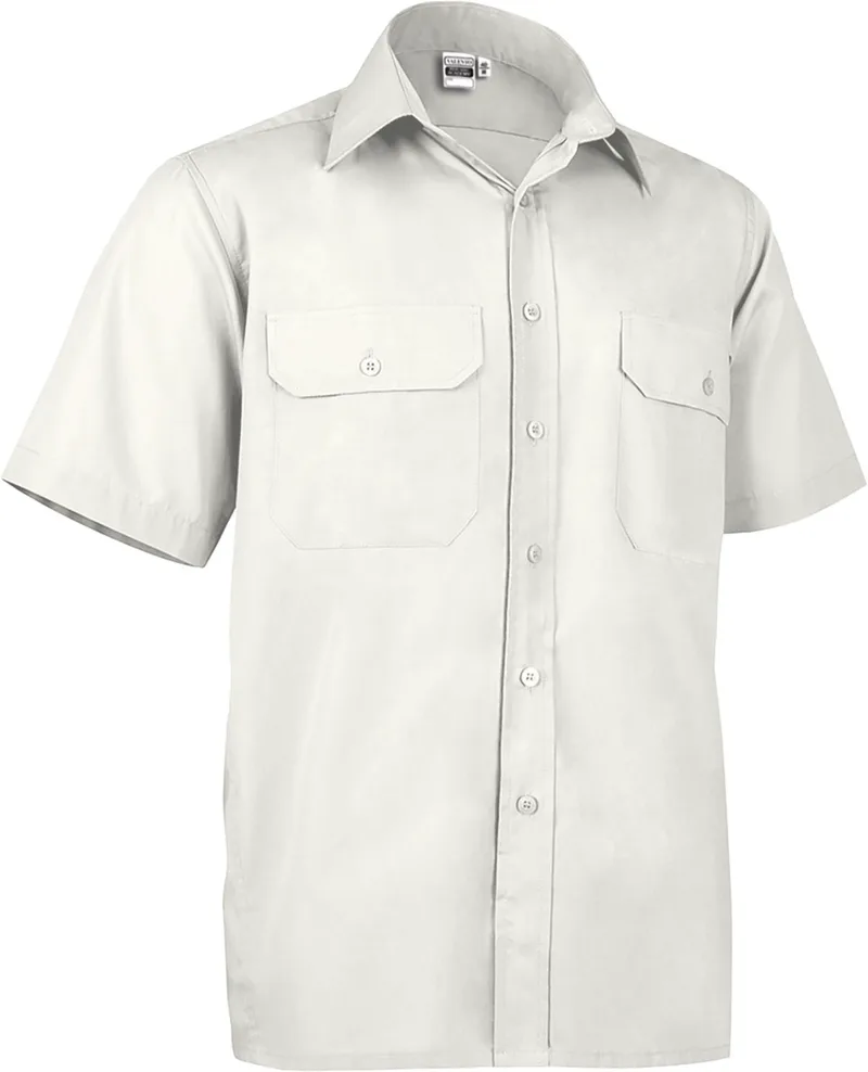 Κοντομάνικο Shirt ACADEMY Valento CSVA2BCMF Ivory White