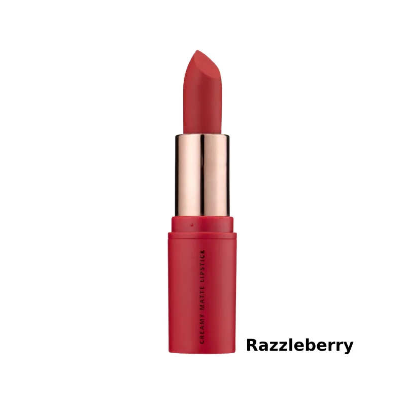 MUA Creamy Matte Lipstick Razzleberry