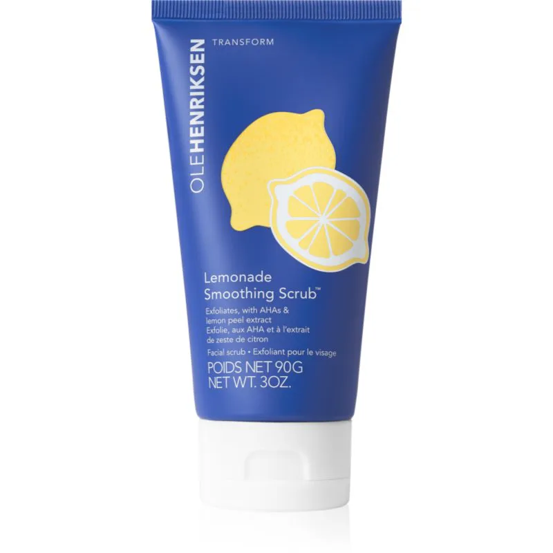 OLEHENRIKSEN Transform Lemonade Smoothing Srub λειαντική απολέπιση προσώπου με απολεπιστική δράση 90 γρ