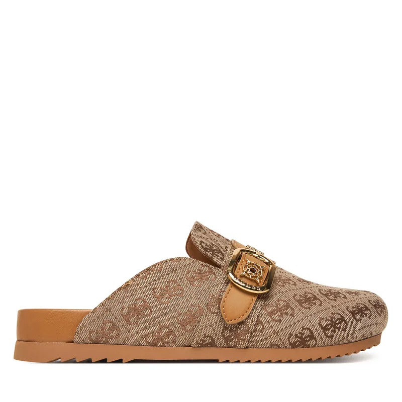 Παντόφλες Guess FLPGAL FAL06 Μπεζ