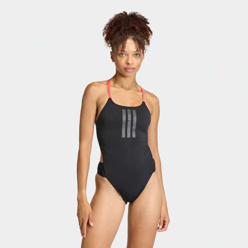 adidas W Ripstream 3-Stripes Tie Back Swimsuit (9000263237_1469)