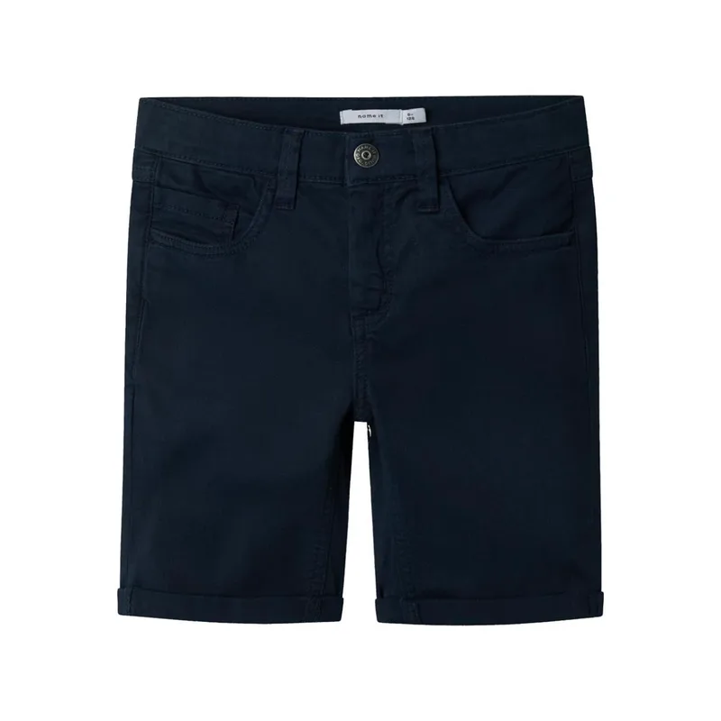 Βερμούδα υφασμάτινη αγόρι name it-13238085-Dark Sapphire