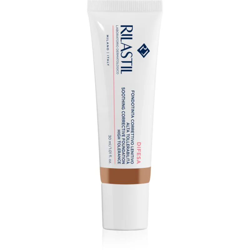 Rilastil Difesa Make Up Soothing Foundation καταπραϋντικό μεικ απ για ευαίσθητη επιδερμίδα απόχρωση 04 30 ml