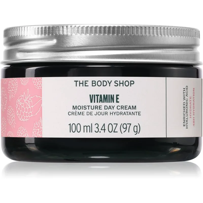 The Body Shop Vitamin E Day Cream ενυδατική κρέμα ημέρας με βιταμίνη E 100 ml