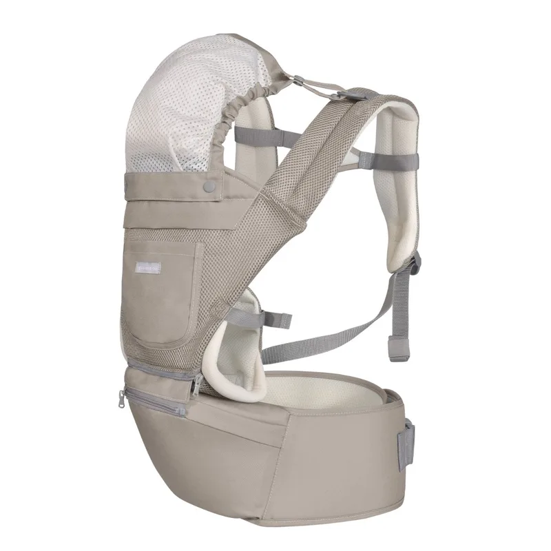 Μάρσιπος Κλασικός (5+ Μηνών/Έως 15kg) Kikka Boo Chloe Mesh Μπεζ 2024