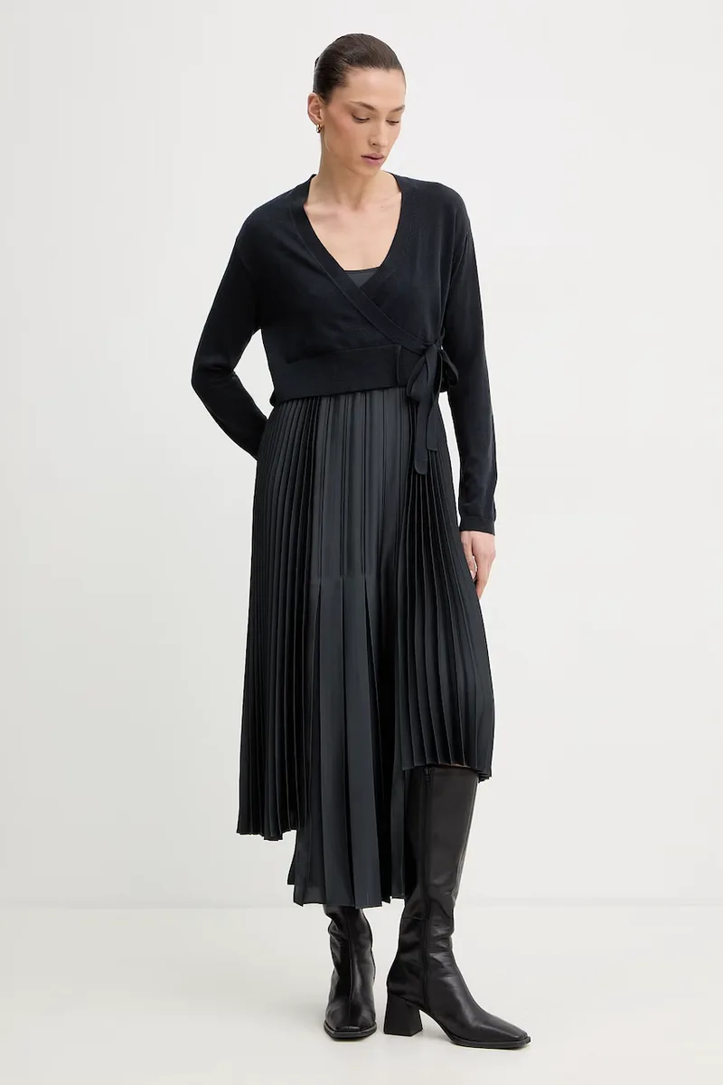 Φόρεμα και ζακέτα AllSaints LUCILLE