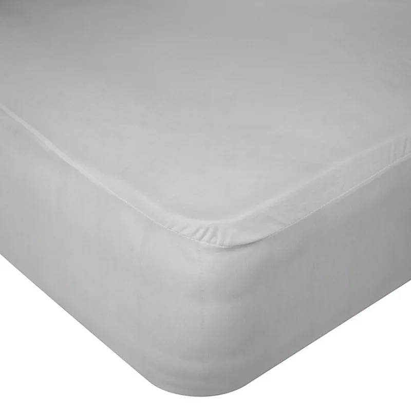 Αδιάβροχο Επίστρωμα Διπλό 140X200 Viopros Jersey Λευκό (140x200)