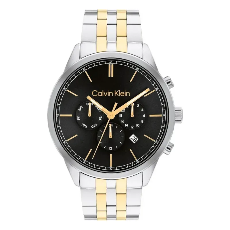 CALVIN KLEIN Infinite Multifunction Dial Two-Toned Stainless Steel 25200380