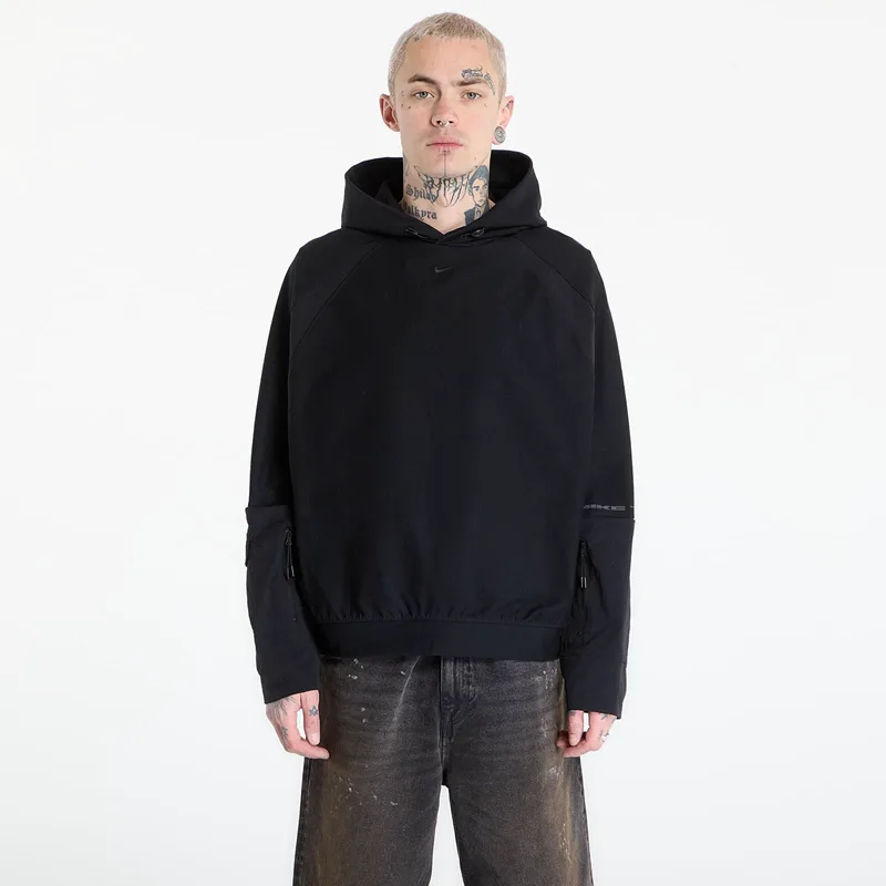 Φούτερ Nike Tech Men's Dri-FIT Shori Knit Utility Hoodie Black/ Black/ Black S