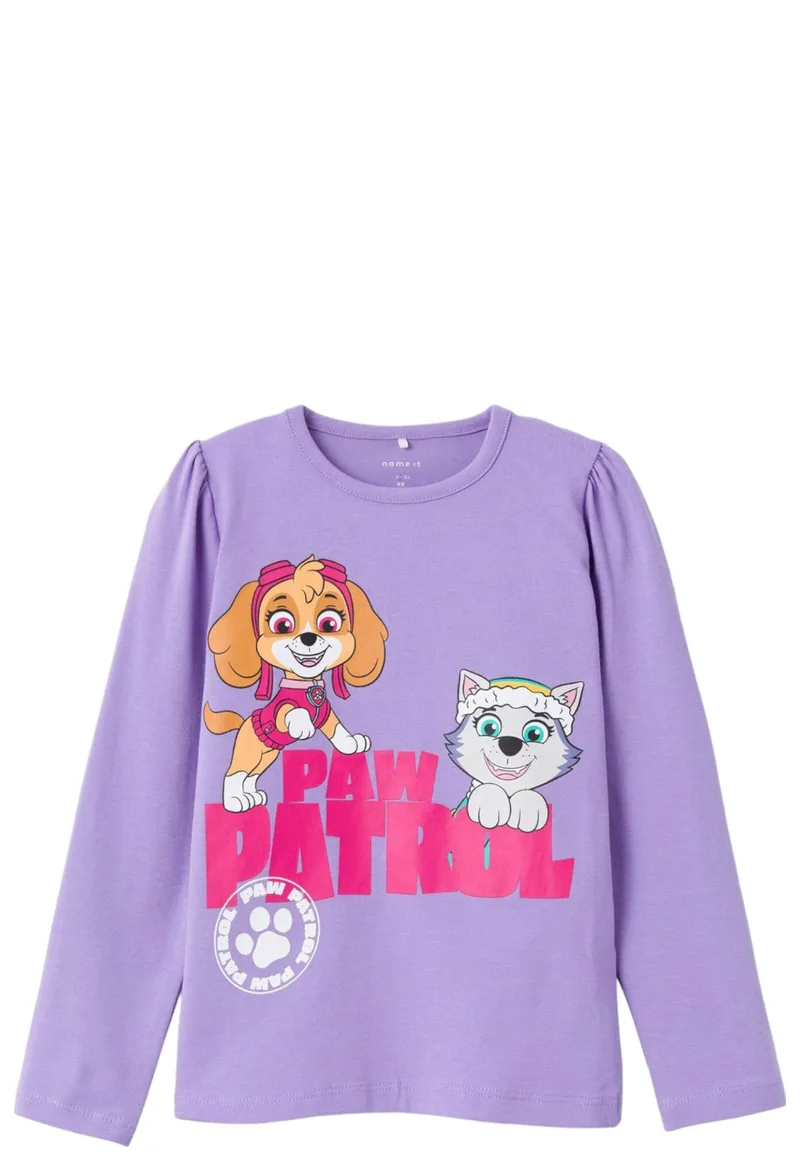 Μπλούζα Μακρυμάνικη Name It Nmfjumina Pawpatrol 13222599-Sand Verbena Κορίτσι