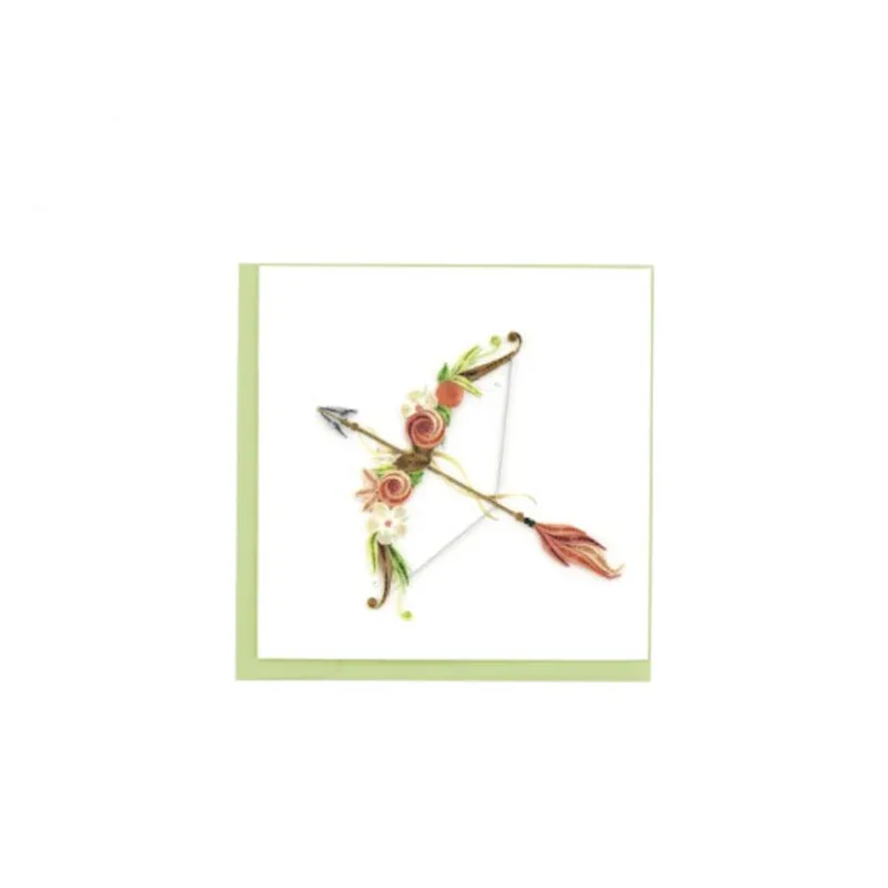 ORIGAMO ΚΑΡΤΑ ΕΥΧΕΤΗΡΙΑ QUILLING ΤΟΞΟ 16.2x16.5cm FILIGRANA